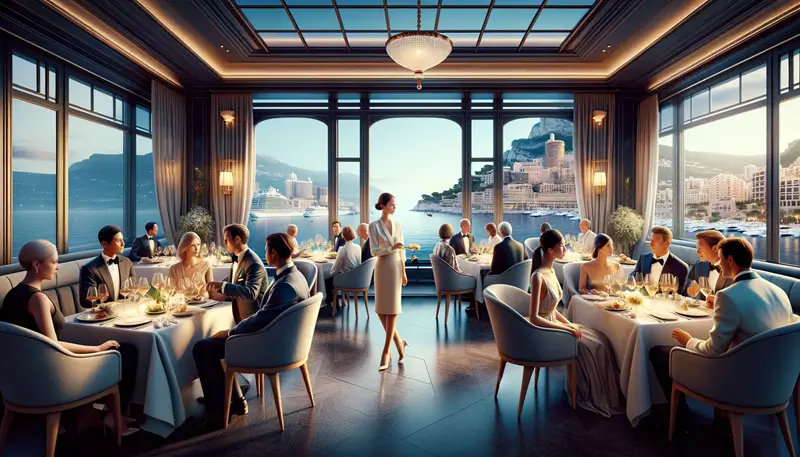 Michlen restaraunt in Monaco