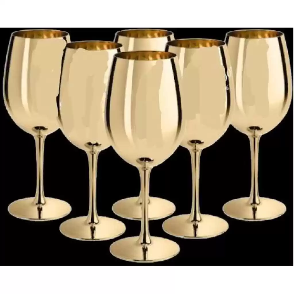 Product:Gold Wine Glasses (6 Pieces)Price:€5..