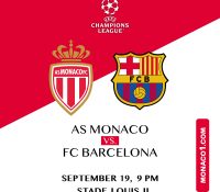 AS Monaco vs FC Barcelona (Champions League)