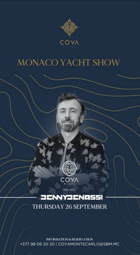 coya montecarlo yacht show