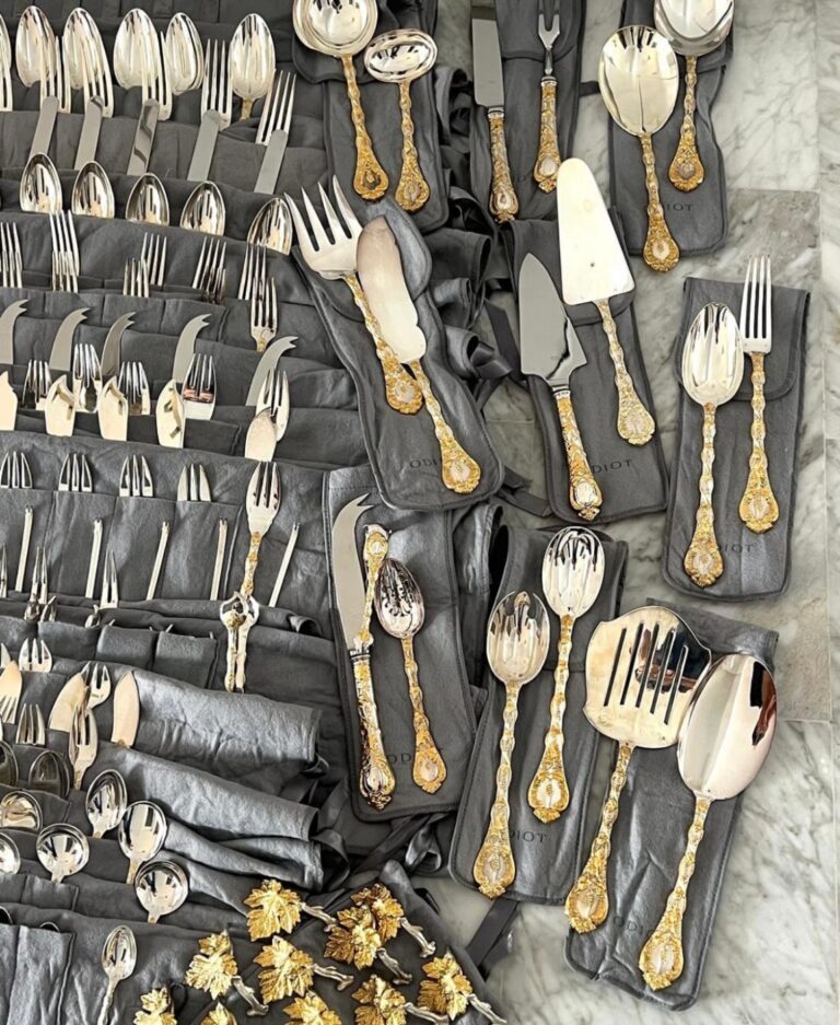 Exclusive set ODIOT Silver and gold-plated – 348 i..