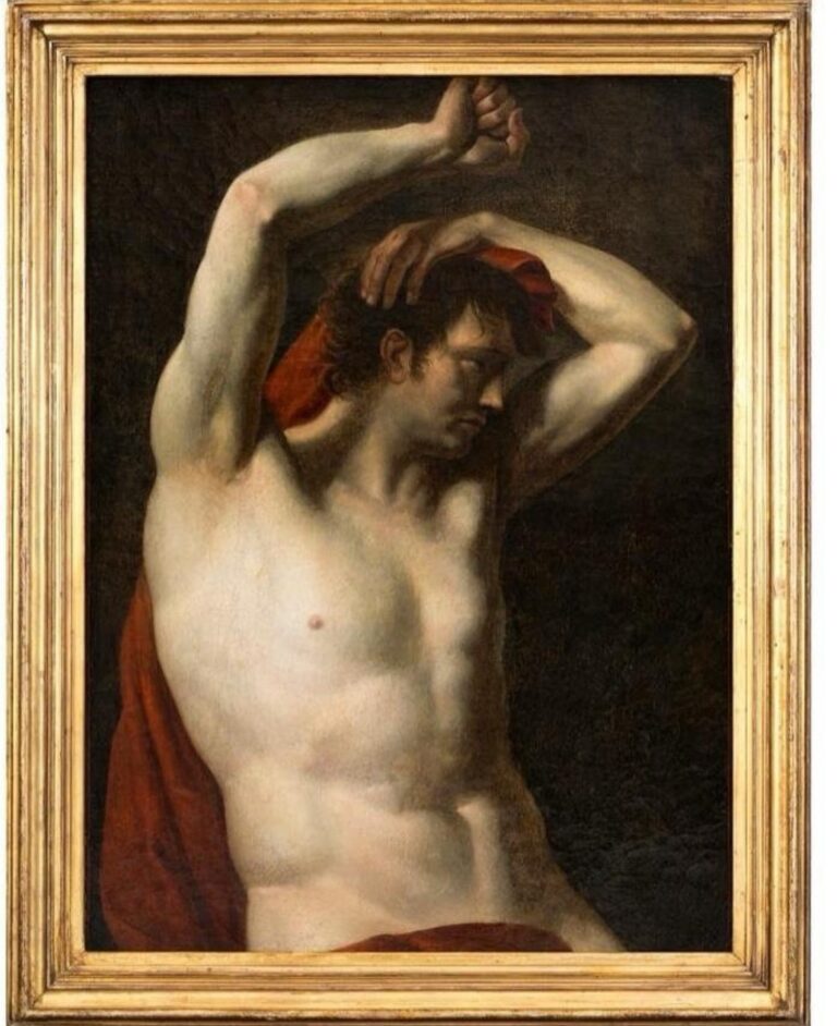 Naked Man. Canvas, oil

Canvas dimensions: 95 x 68..