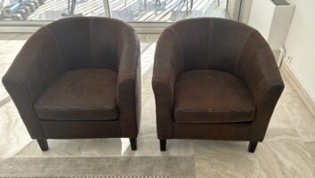Arm chairs purchased 9months ago from Maison du Mo..