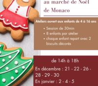 Biscuit Workshops at Monaco’s Christmas Market