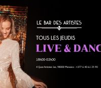 Live & Dance Night at Le Bar des Artistes 🎉✨