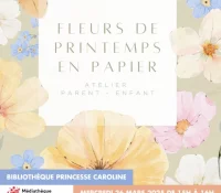Parent-Child Workshop: Spring Flowers Made of Paper