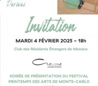 Presentation Evening – Festival Printemps des Arts de Monte-Carlo 2025