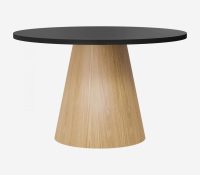 Okami Round Wooden Table - Black and Natural

Pric..