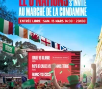 Six Nations Tournament Live Broadcast at Condamine Market