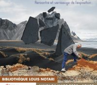 Meeting with Bernard Alligand and Opening of the Exhibition “ISLANDE Jardin Tellurique”