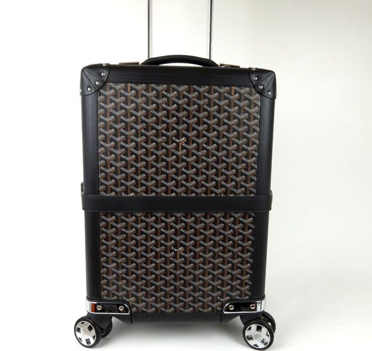 Goyard Bourget Rolling Suitcase – Timeless Luxury ..