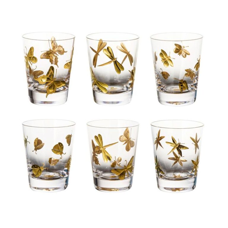 Artel Single Old Fashioned Bug Set – Gilded Clear ..