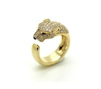 Cartier Panthère Ring – Yellow Gold & Diamonds

Re..