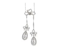 Diamond Gold Platinum Negligee Necklace

Price: €2..