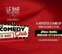 Comedy Club – 4th Edition at Bar des Artistes