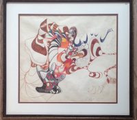 Rare Framed Drawing by Nino D'Onofrio (1933-)

A ..