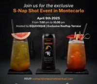 S-Nap Shot Exclusive Event in Monte-Carlo