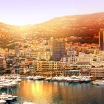 Monte,Carlo,Marine,With,Yachts,And,Sail,Boats,And,Town