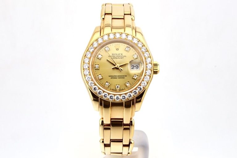 Rolex Datejust Pearlmaster 29mm Factory Diamond Se..