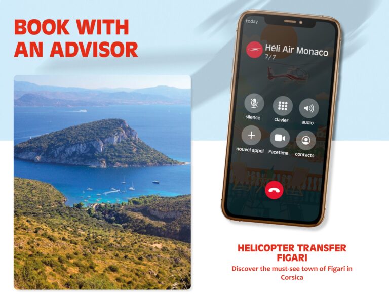 HELICOPTER TRANSFER TO FIGARI

Explore the stunnin..