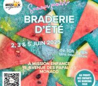 Mission Enfance Summer Charity Sale