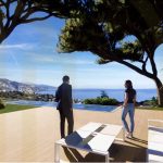 Roquebrune – Contemporary villa with panoramic sea view in a private estate – Gallery 6