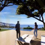Roquebrune – Contemporary villa with panoramic sea view in a private estate – Gallery 7