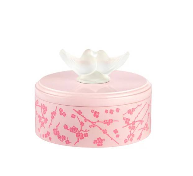 LALIQUE Fleurs De Cerisier Box – Small Size, Pink
..