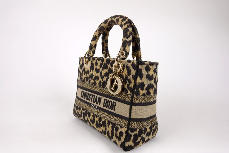 Christian Dior – Lady D-Lite Canvas Handbag (Mediu..
