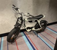 Super 73 ZX electric bicycle with throttle button
..