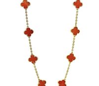 Van Cleef & Arpels Vintage Alhambra Necklace – Cor..