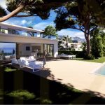 Roquebrune – Contemporary villa with panoramic sea view in a private estate – Gallery 1