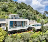 Contemporary Design Villa Over Villefranche Bay