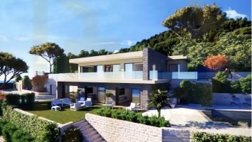 Roquebrune-Cap-Martin – New contemporary villa with panoramic sea view