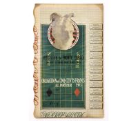 Centenary Exhibition – Obligation pour la roulette de Monte-Carlo by Marcel Duchamp