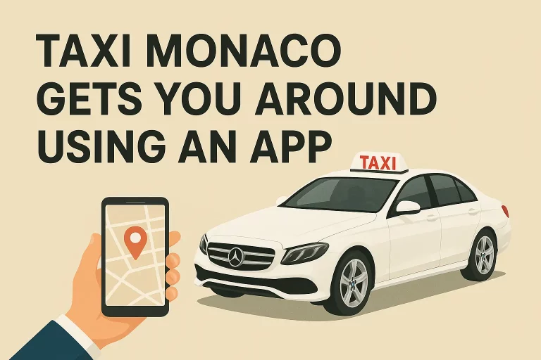 Taxi Monaco Gets You Around Using an App 