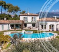 Breathtaking Provençal Villa with Sea View and Pool in an Ultra Quiet Neighbourhood of Roquefort-les-Pins