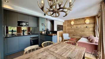 Two bedrooms duplex apartment in Courchevel Moriond