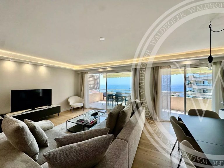 Prestigious Renovated 3-Bedroom Apartment with Panoramic Sea Views – Steps from Monaco
