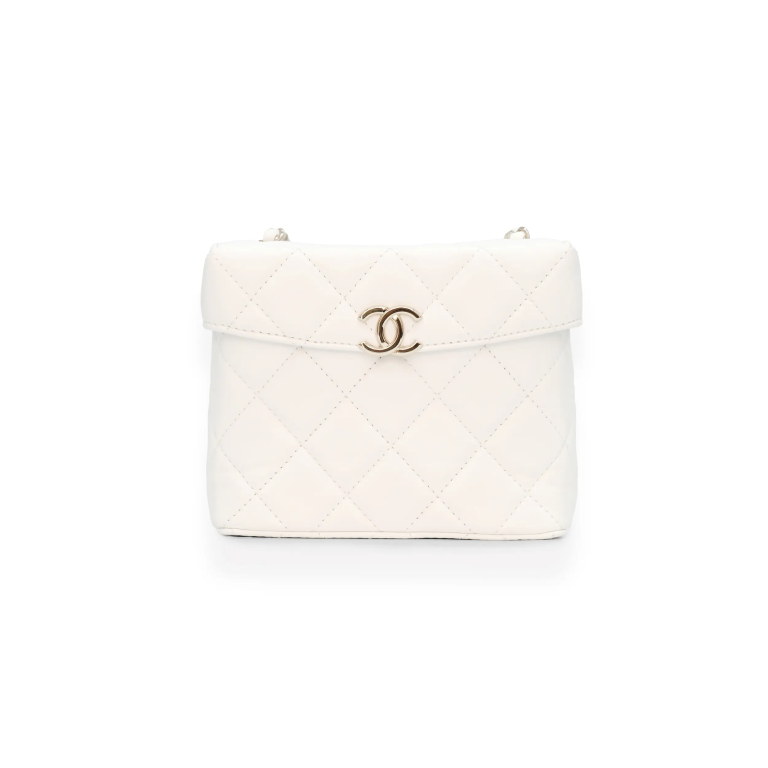Chanel Matelassé Small Vanity Chain Shoulder Bag

..