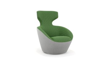 EDITO LOUNGE Armchair – Techno 2D Fabric (Color: G..