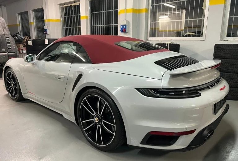 Rent Porsche 992 Turbo S Cabriolet in Monaco, Mont..