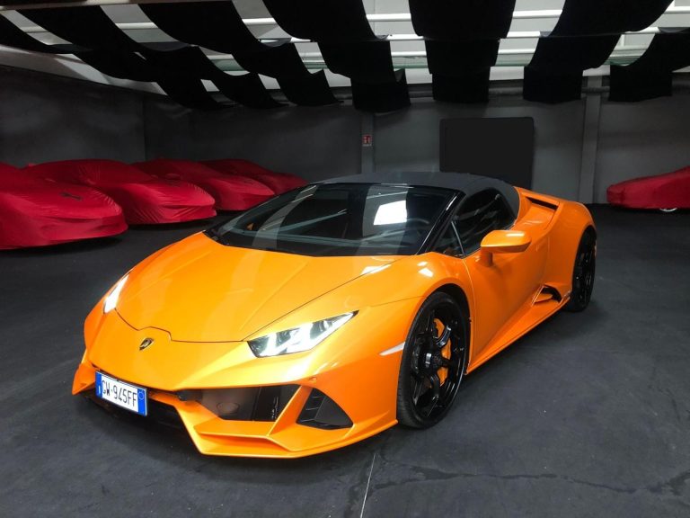 Rent Lamborghini Huracan Evo Spyder in Monaco, Mon..
