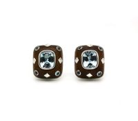 Trianon Paris Earrings – Aquamarine & Snakewood

M..