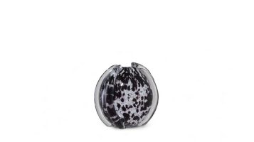 ZEBRA Vase – Black & White Murano Glass

Dimension..