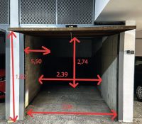 For Sale – Private Garage Box in the Golden Square..