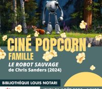 Family Popcorn Cinema – The Wild Robot