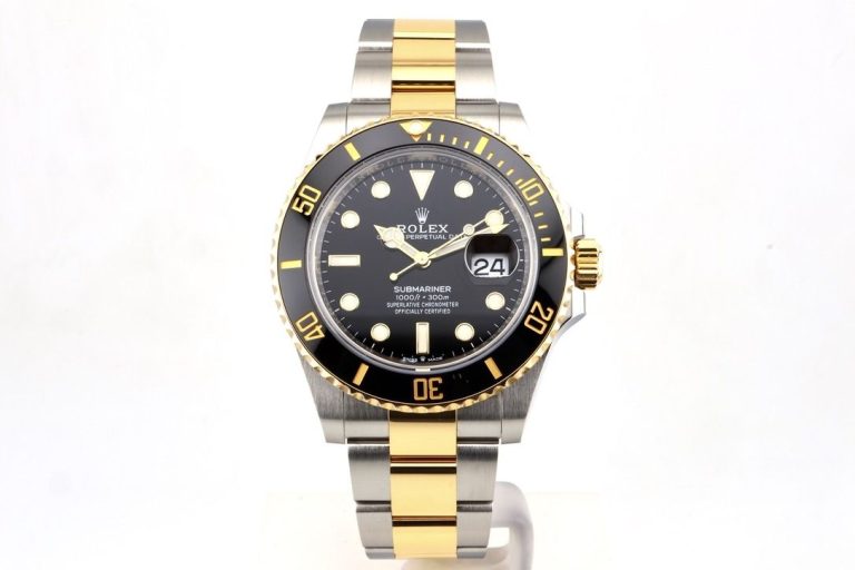Rolex Submariner – Steel & Yellow Gold – Black Dia..