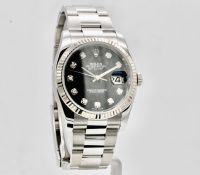 Rolex Datejust 36 – Black Diamond Dial – Stainless..