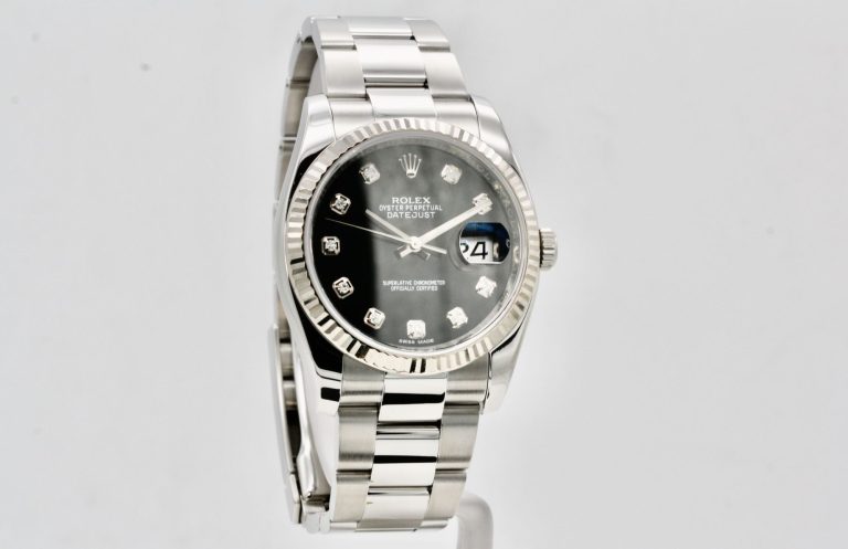 Rolex Datejust 36 – Black Diamond Dial – Stainless..